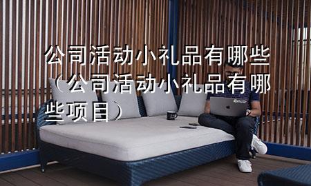 公司活动小礼品有哪些(公司活动小礼品有哪些项目)
