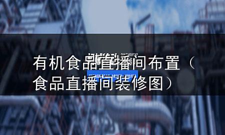 有机食品直播间布置(食品直播间装修图)