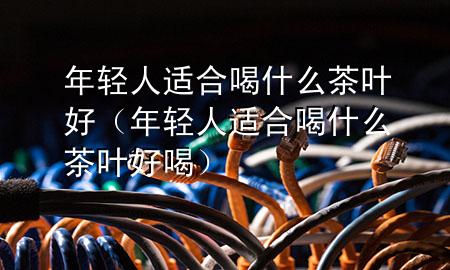 年轻人适合喝什么茶叶好(年轻人适合喝什么茶叶好喝)