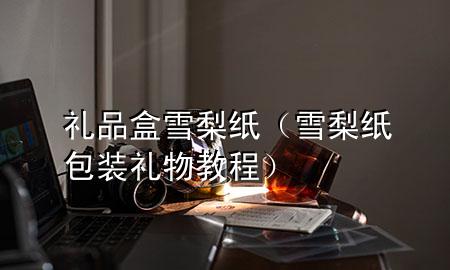 礼品盒雪梨纸(雪梨纸包装礼物教程)