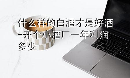 什么样的白酒才是好酒-开个小酒厂一年利润多少