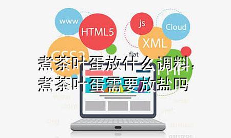 煮茶叶蛋放什么调料,煮茶叶蛋需要放盐吗