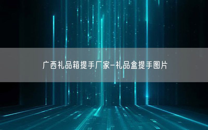 广西礼品箱提手厂家-礼品盒提手图片