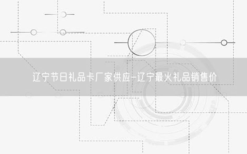 辽宁节日礼品卡厂家供应-辽宁最火礼品销售价