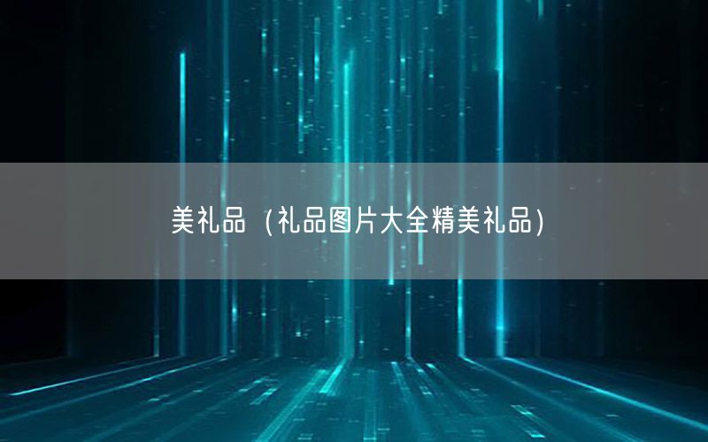 美礼品（礼品图片大全精美礼品）