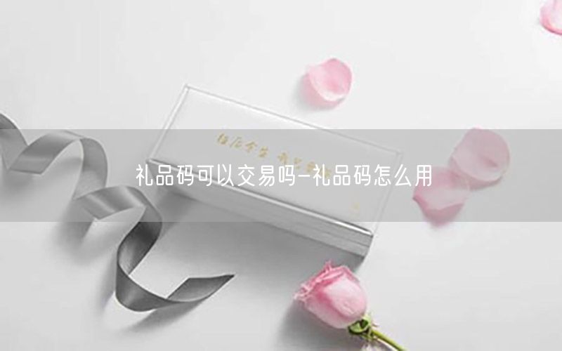 礼品码可以交易吗-礼品码怎么用