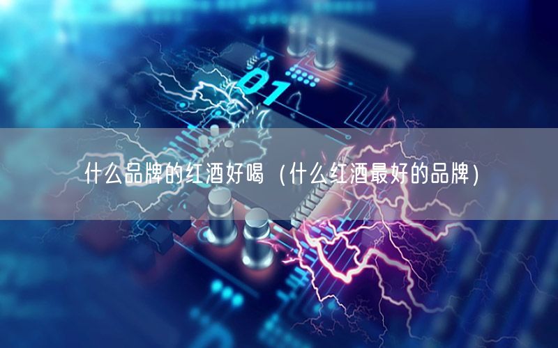 什么品牌的红酒好喝（什么红酒最好的品牌）