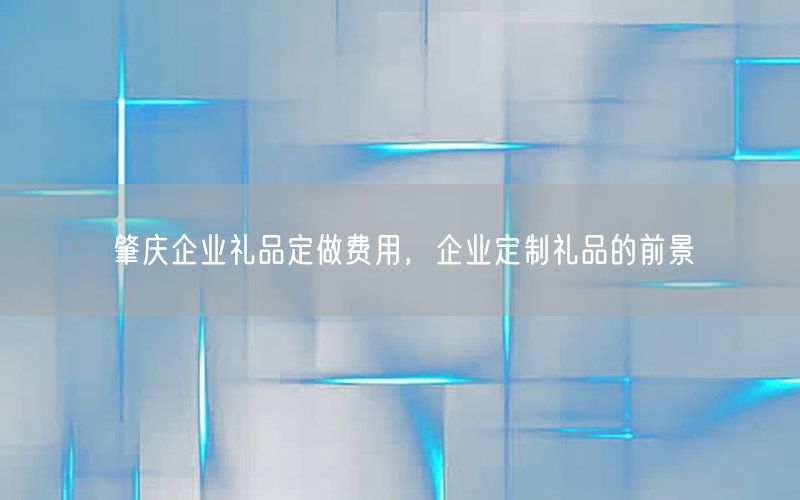 肇庆企业礼品定做费用，企业定制礼品的前景